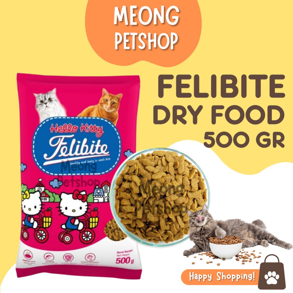 Jual FELIBITE Makanan Kucing Fresh Pack 500gr - Meong Pets | Shopee ...