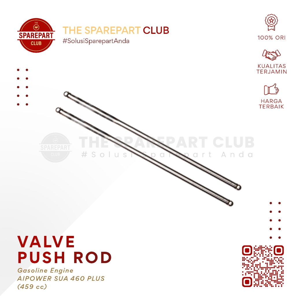 Jual Valve Push Rod Tiang Tongkat Sumpit Klep Engine AIPOWER SUA 460 ...