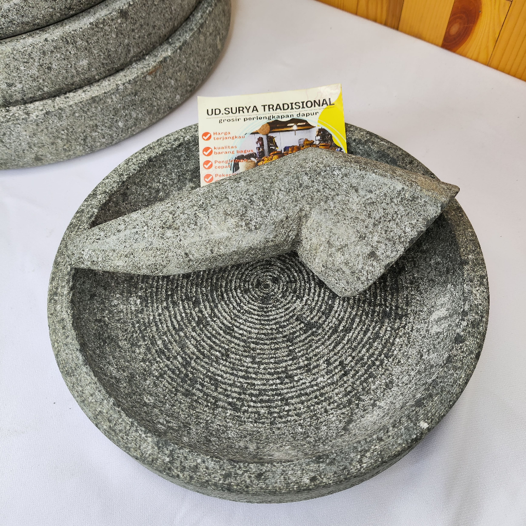 Jual Cobek batu 16 cm | Shopee Indonesia