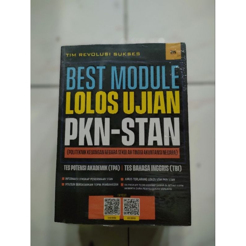 Jual Buku Best Modul Lolos Ujian PKN-STAN ( Politeknik Keuangan Negara ...