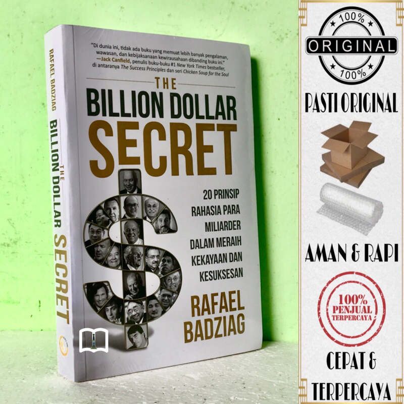 Jual Buku The Billion Dollar Secret - 20 Prinsip Rahasia Para Miliarder ...