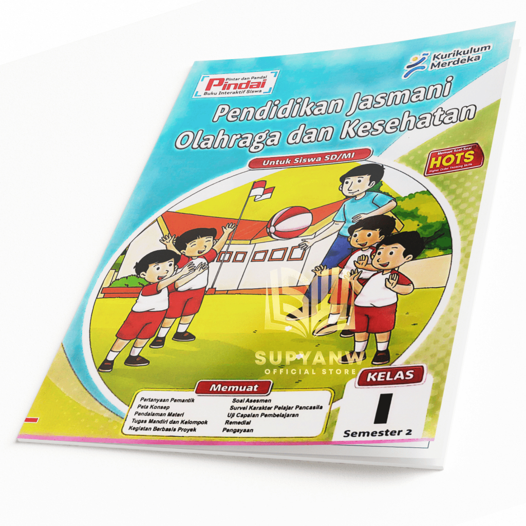 Jual Buku Lks Pindai Sd Kelas 1 Semester 1 Dan 2 Kurikulum Merdeka Cv ...