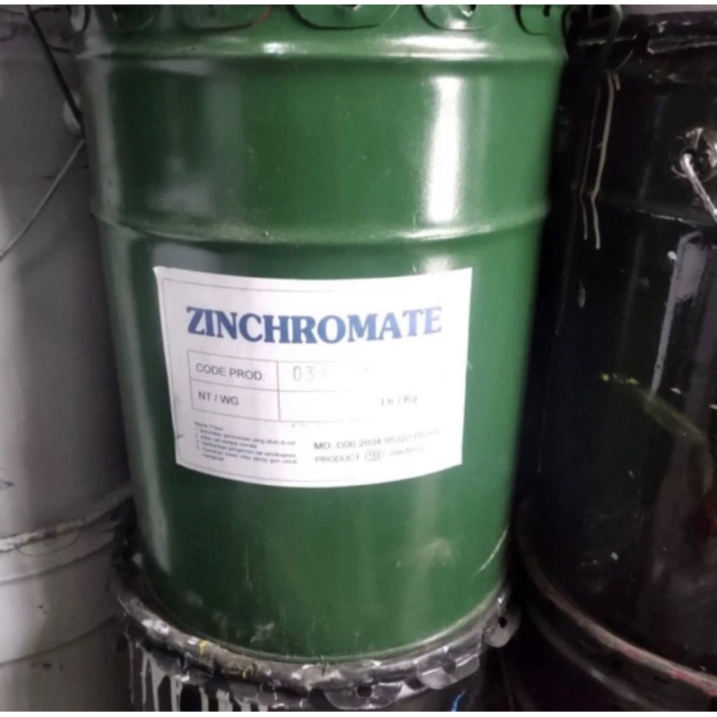 Jual Cat Dasar Besi Zinchromate Zynchromate Hijau Pail 20kg | Shopee ...