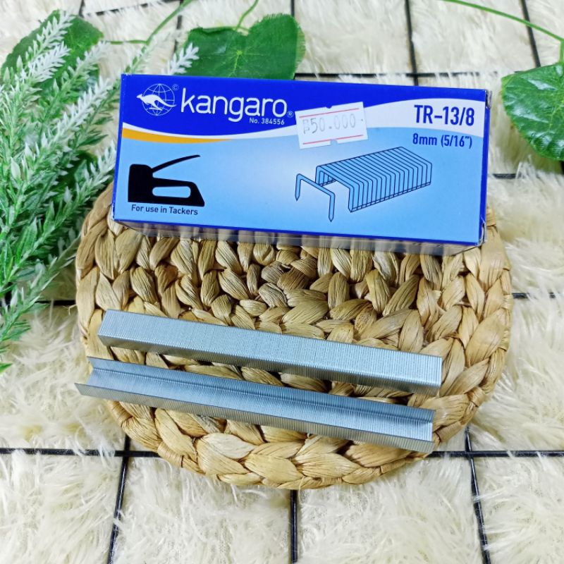 Jual ISI CEKLEK/STAPLES KANGARO TR-13/8 PACK (32PCS) | Shopee Indonesia