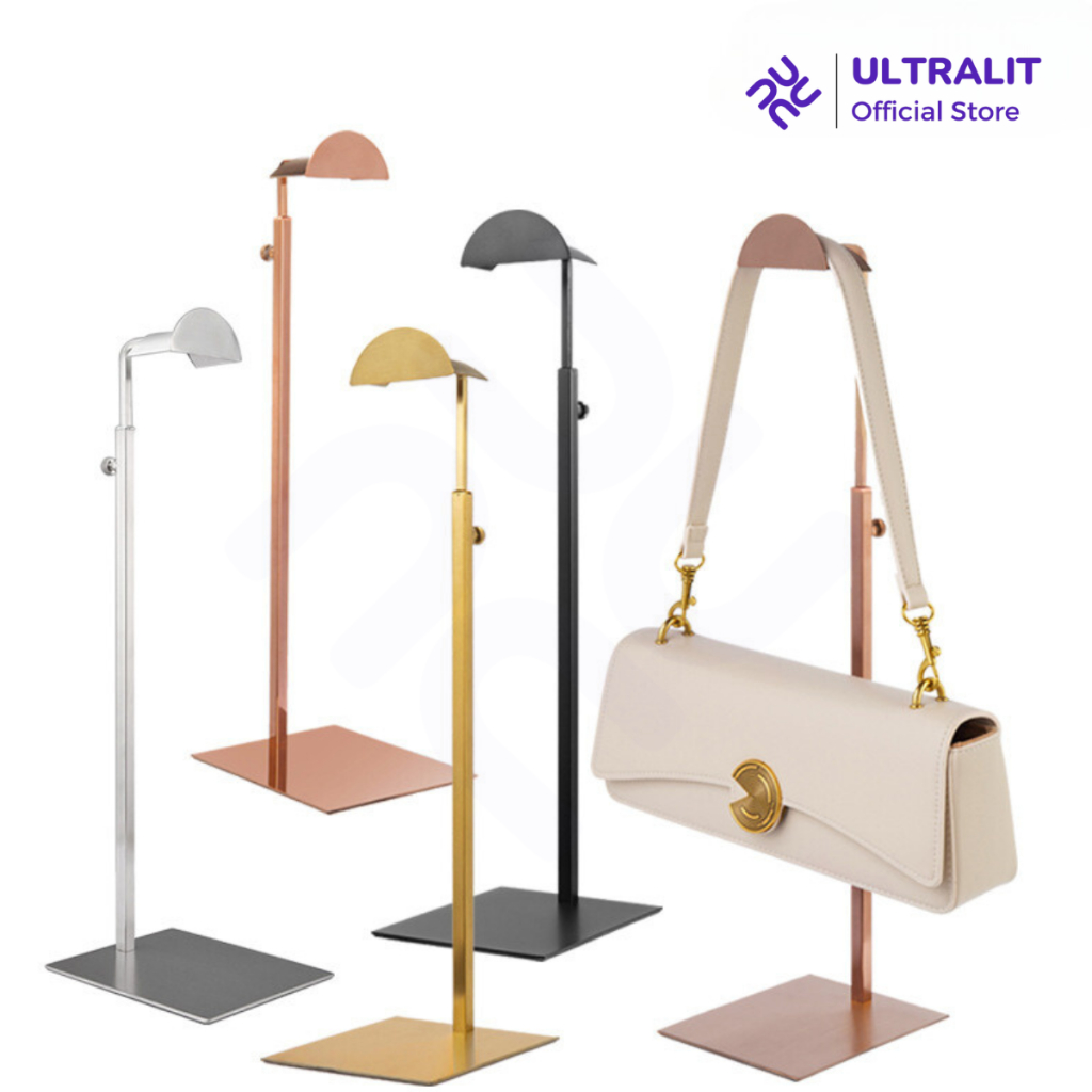 Jual ULTRALIT TOMO Rak Hanger Display Tas PREMIUM Bahan Stainless Steel ...