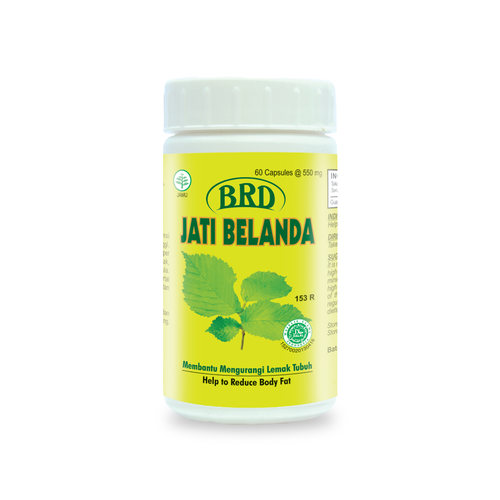 Jual Borobudur Herbal Jakarta - BRD Jati Belanda 60 Kapsul - Menurunkan