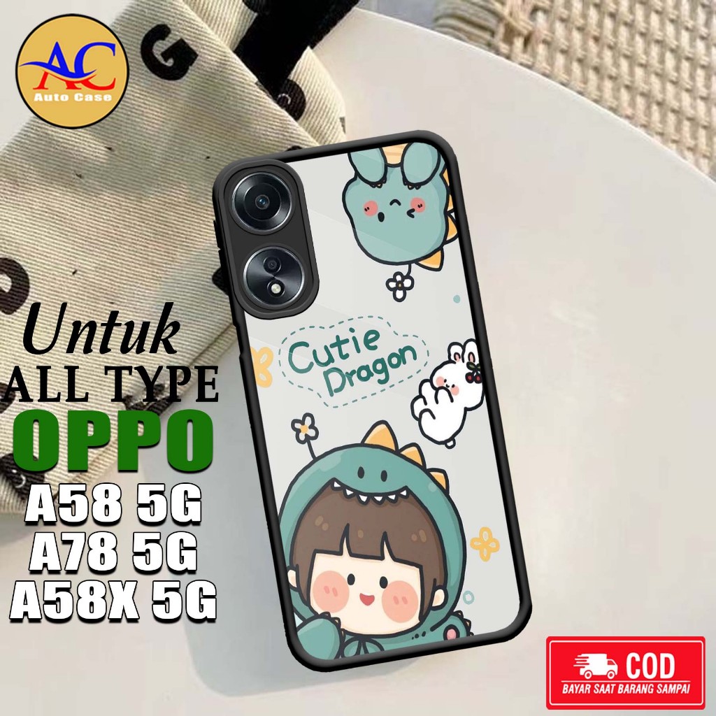 Jual Case Oppo A58 5g A58x 5g A78 5g Casing Terbaru Auto Case Motif Rnb 