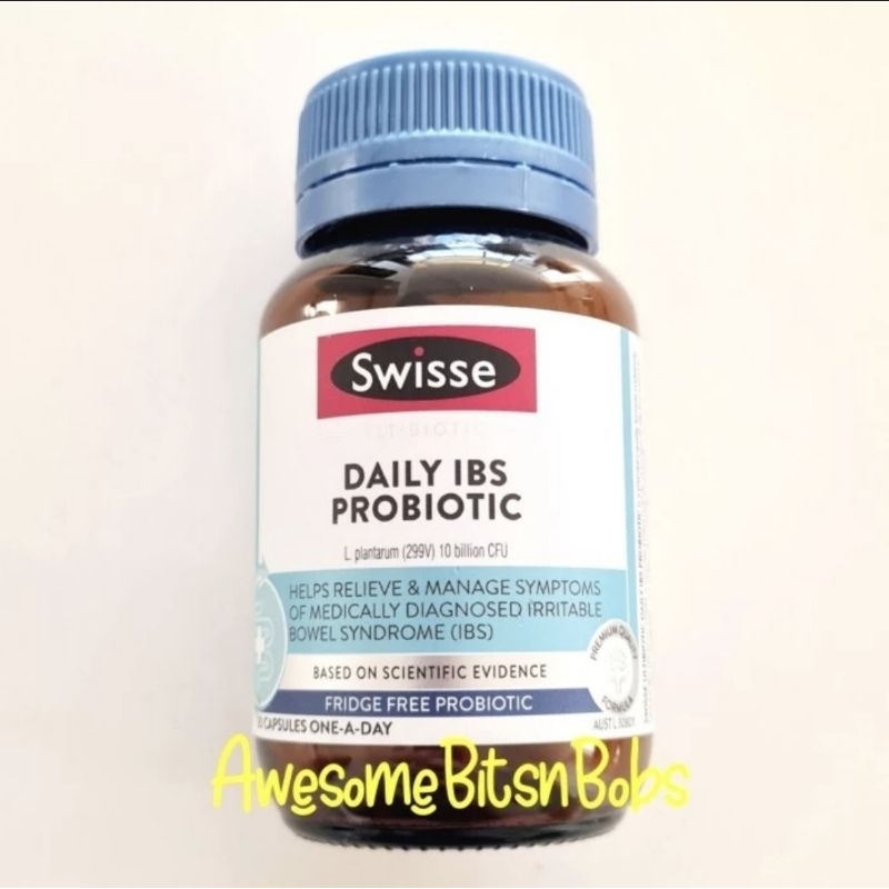 Jual Swisse Ultibiotic Daily IBS Probiotic 30 Capsules | Shopee Indonesia