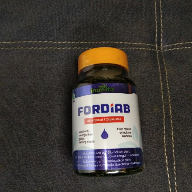 Jual Inavitamax Fordiab / Inafito Fordiab isi 30 kapsul vitamin untuk ...
