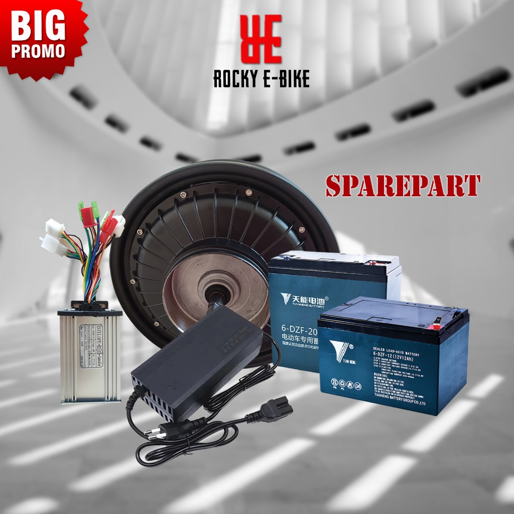 Jual Sparepart Sepeda Listrik Controller, Changer, Dinamo, Alarm, Pedal ...