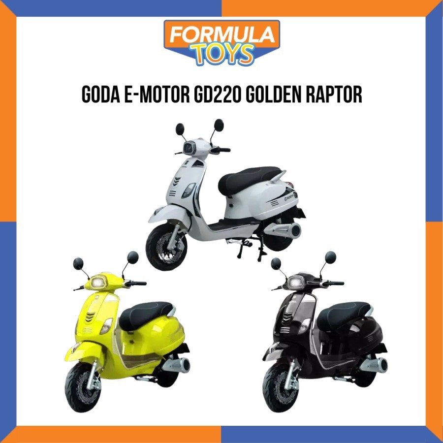 Jual SEPEDA MOTOR LISTRIK GODA E-MOTOR GD220 GOLDEN RAPTOR | Shopee ...