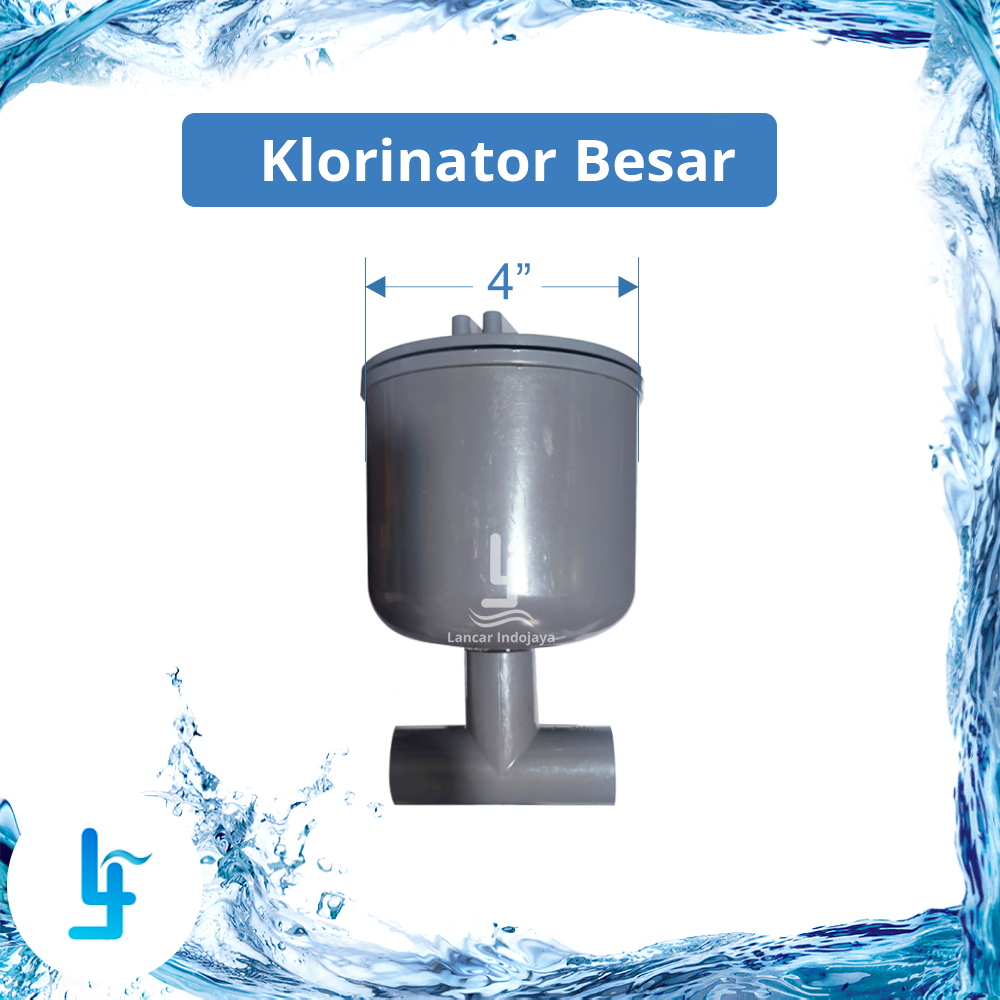 Jual Klorinator / Tabung / Tempat Kaporit Chlorine Besar 4 inch ...