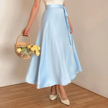 BONDE Lily Sateen Skirt Rok Lilit Wanita