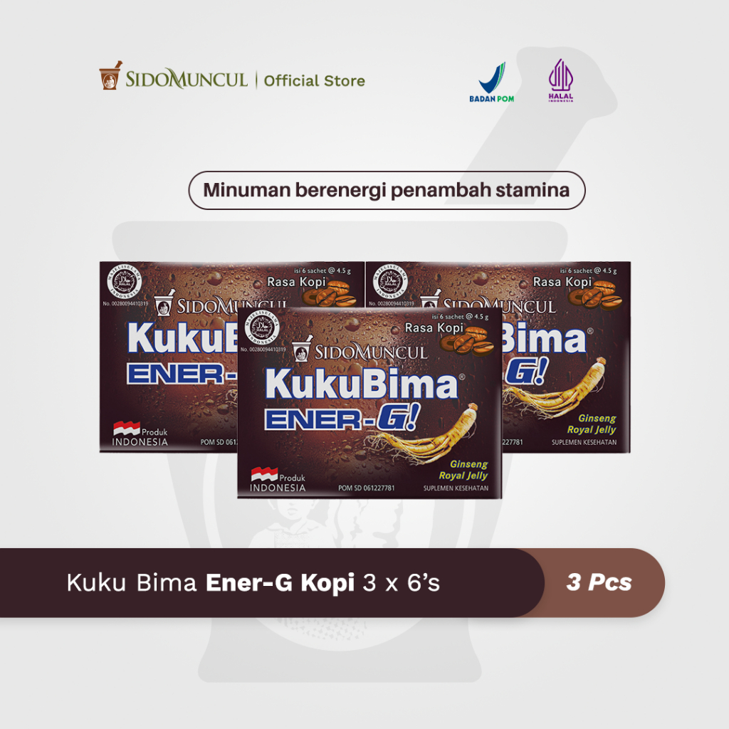 Jual Kuku Bima Ener-G Kopi 3x6's - Minuman Berenergi Penambah Stamina ...