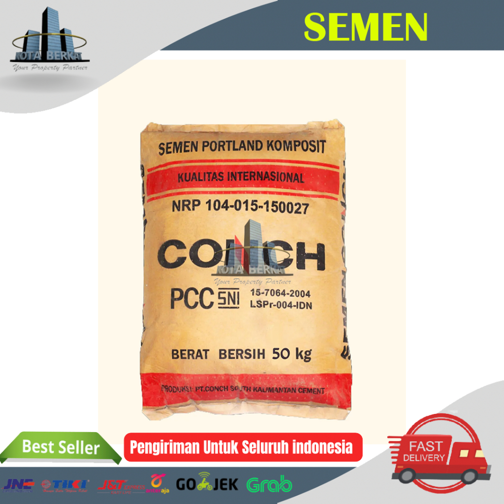 Jual SEMEN CONCH 50KG | Shopee Indonesia