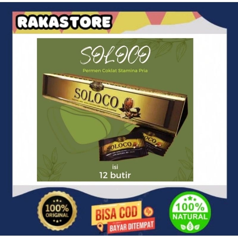 Jual Candy Soloco Au Original / Permen Soloco Candy Asli 12 pcs