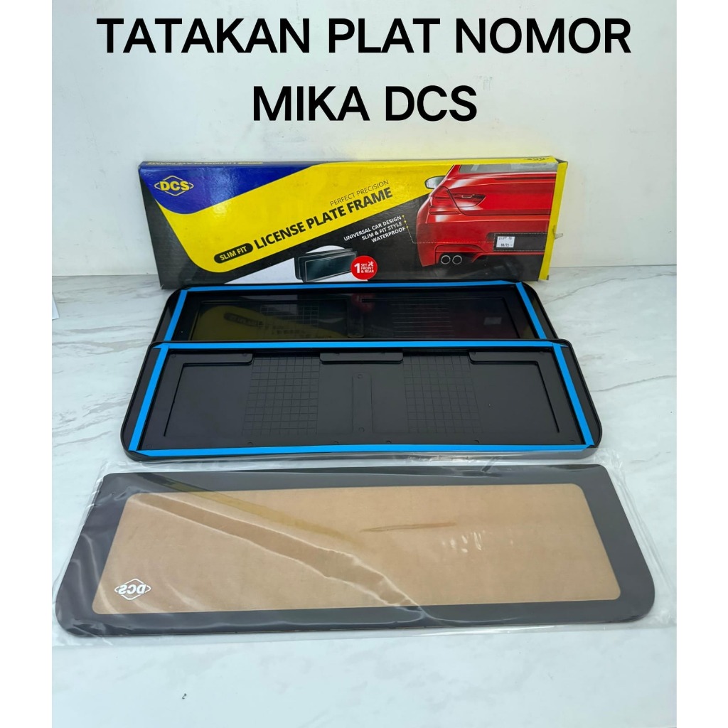 Jual Dcs Cover Dudukan Tempat Frame Breket Tatakan Plat Pelat Nomor Mobil Model Mika