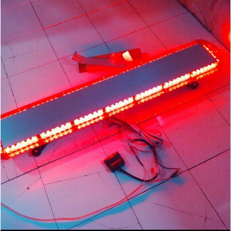 Jual lampu cahaya kedip rotator roof top type 750d bisa nyala depan ...