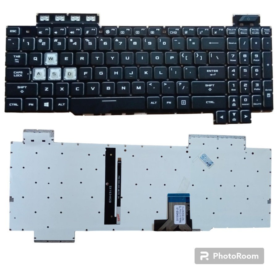 Clavier ASUS TUF Gaming FX505DD FX505DV FX505G FX505GD Original Francais Azerty