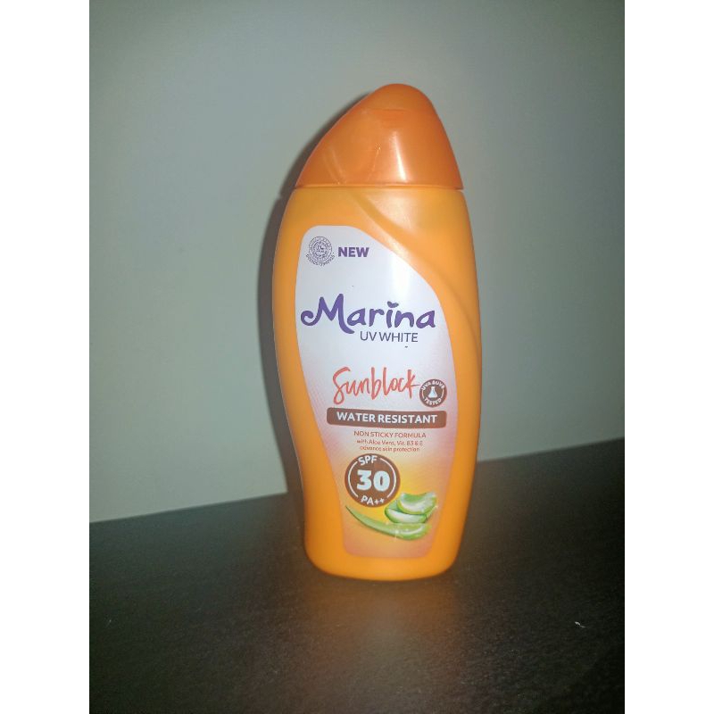 Jual PRELOVED - Sunblock Marina SPF 30 85ML | Shopee Indonesia