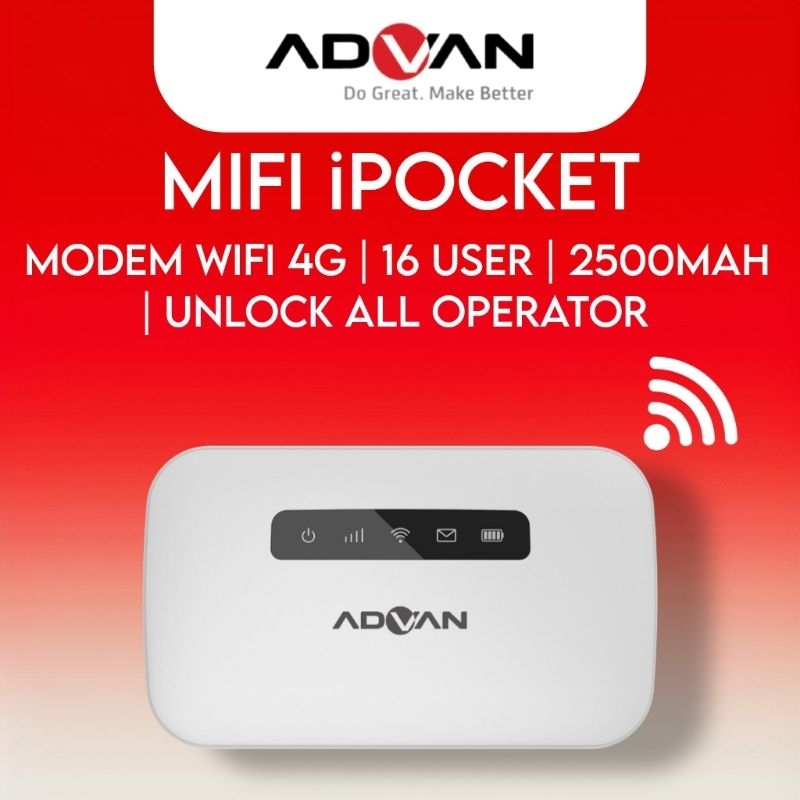 Jual Mifi Advan Ipocket 4g All Operator Modem Wifi 4g All Operator Shopee Indonesia