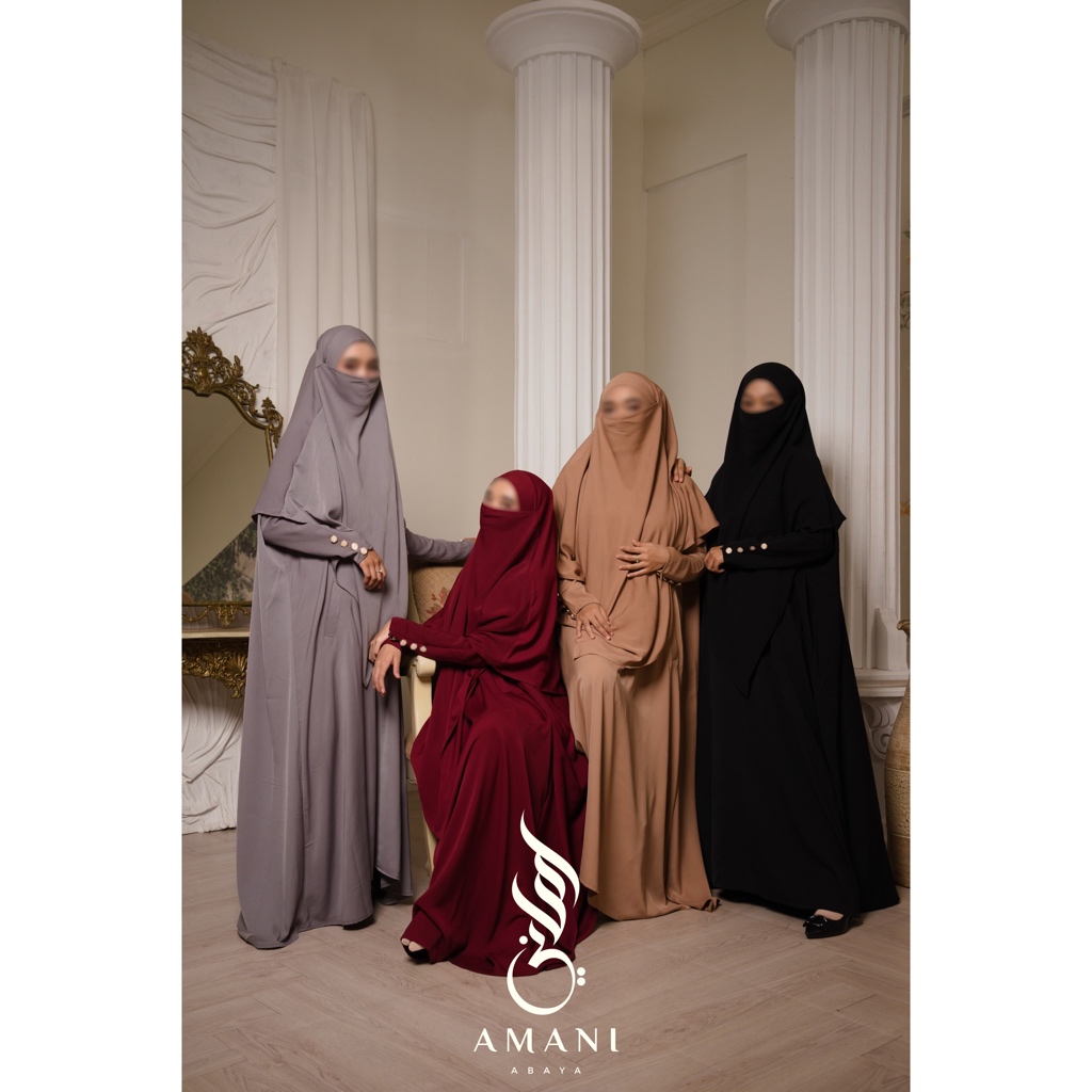 Jual Amani Noor Series Abaya Set | Shopee Indonesia