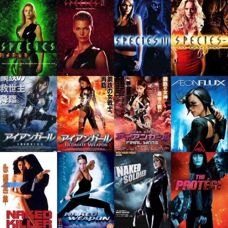 Jual Fd V Gen Gb Bundling Paket Movies Girl Power Pt Species Naked Killer Naked Weapon