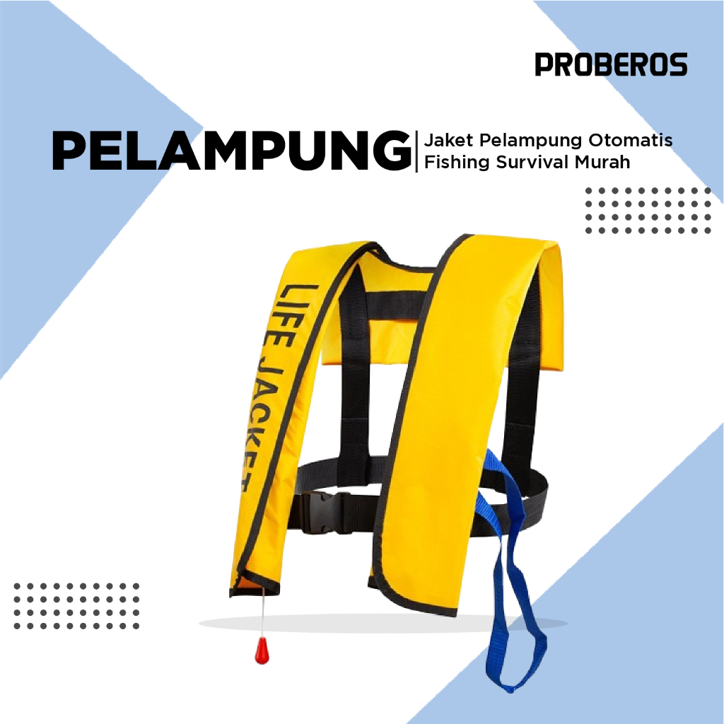 Jual Jaket Pelampung otomatis rompi penyelamat Life jacket automatic ...
