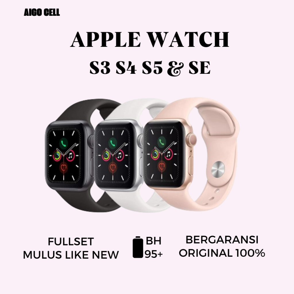 Harga iwatch best sale series 5 second