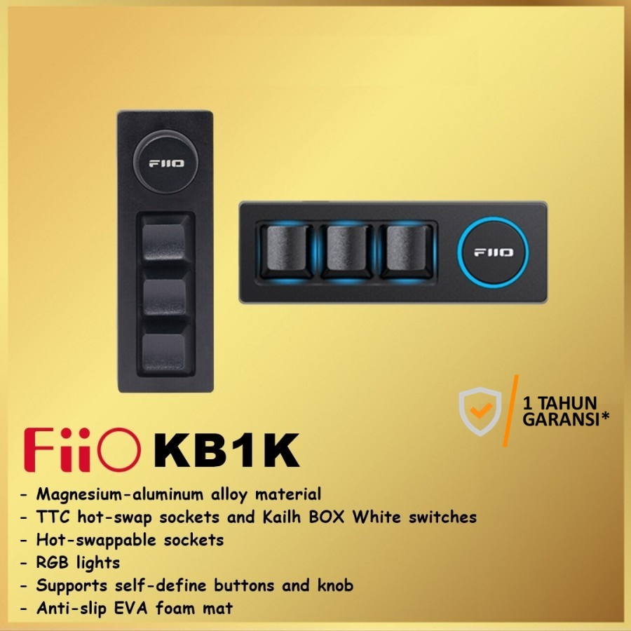 Jual FiiO KB1 KB1K KB 1K Keyboard Mekanis Remote Mechanical Hi-Fi ...