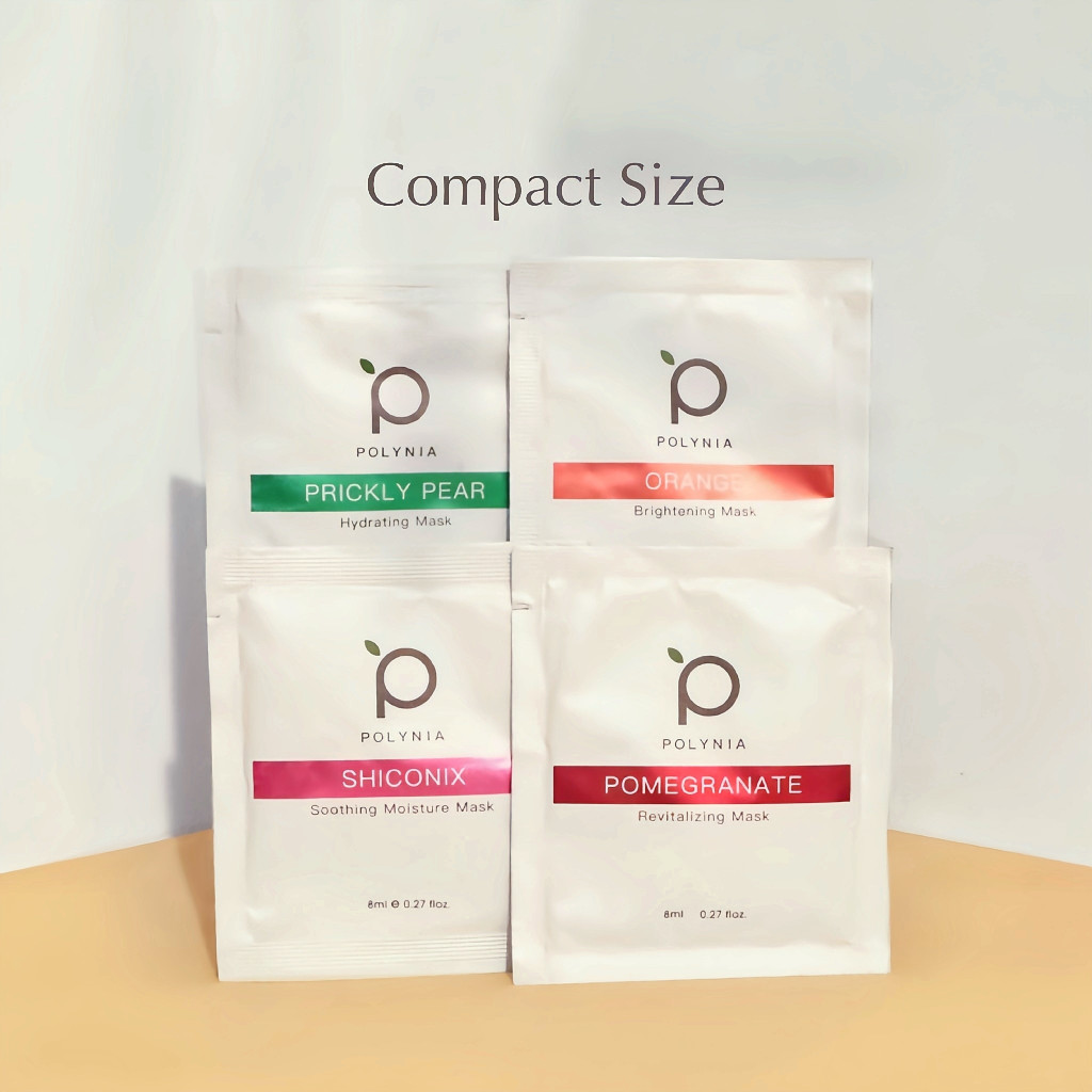 Jual [ORIGINAL] POLYNIA Compact Size Face Mask 8 ml (1 PCS) | Shopee ...