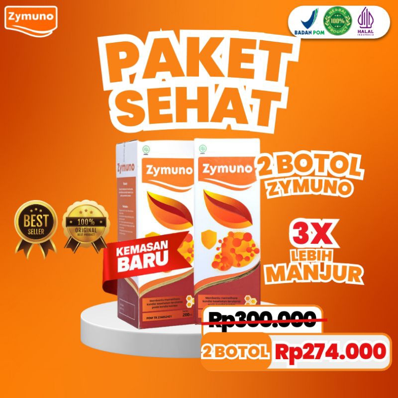 Jual Paket 2 Botol Zymuno – Zymono Madu Herbal Tingkatkan Daya Tahan ...