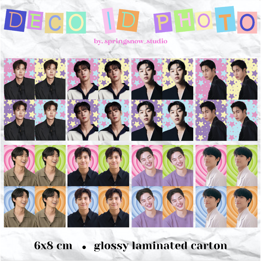 Jual [ready] K Drama Actor Deco Id Photo Pas Foto Aktor Korea Park