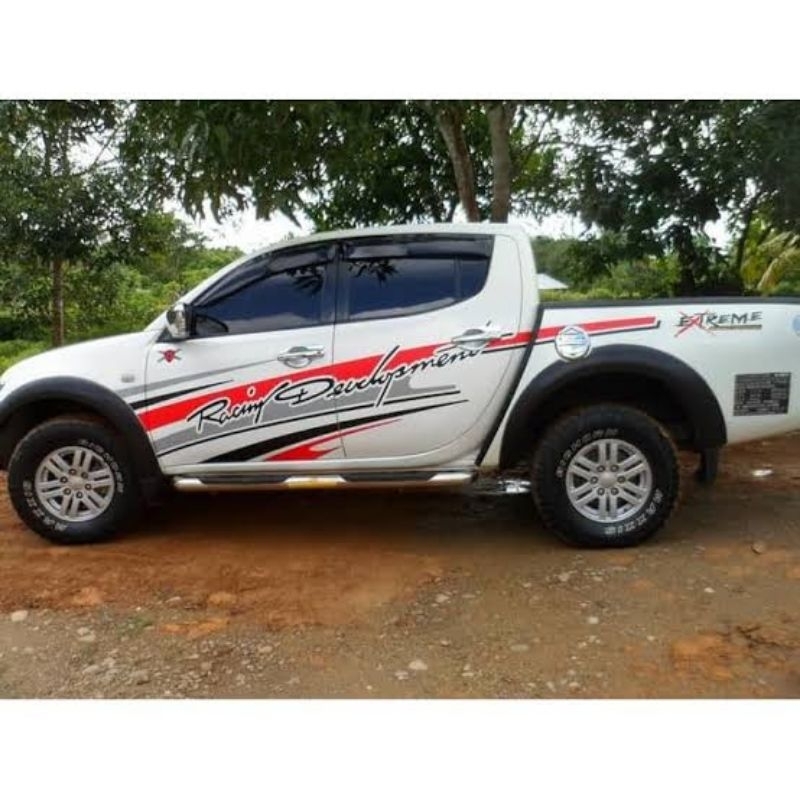 Jual sticker stiker mobil striping cutting racing development land ...