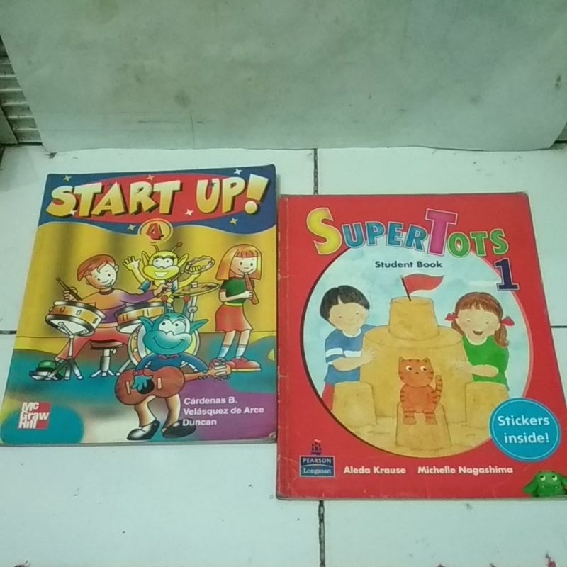 Jual ORIGINAL START UP 4 / SUPER TOTS 1 STUDENT BOOK | Shopee Indonesia