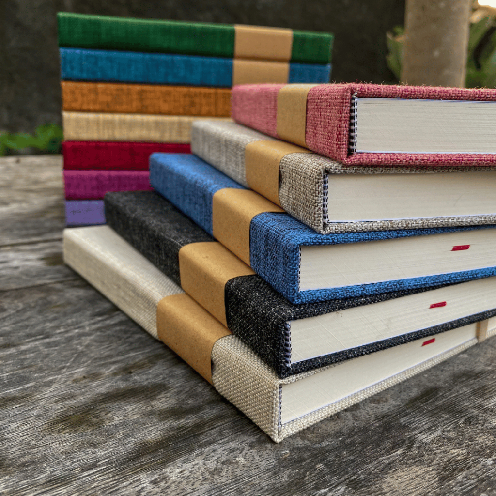 Jual Notebook PASTELLO SERIES Cover Fabric Canvas Leon Paperworks ...
