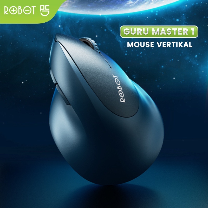 Jual ROBOT Dual Mouse - Mouse Wireless and Mouse Bluetooth Silent Click ...