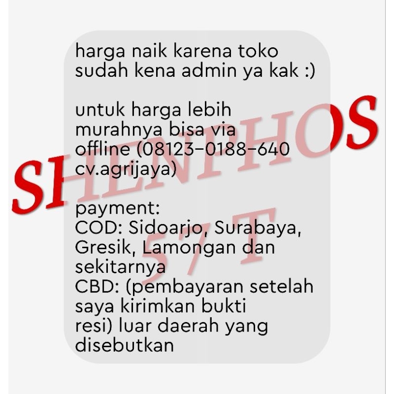Jual MEPHOS 56TB T Obat Fumigasi kutu beras palawija jagung katul ...