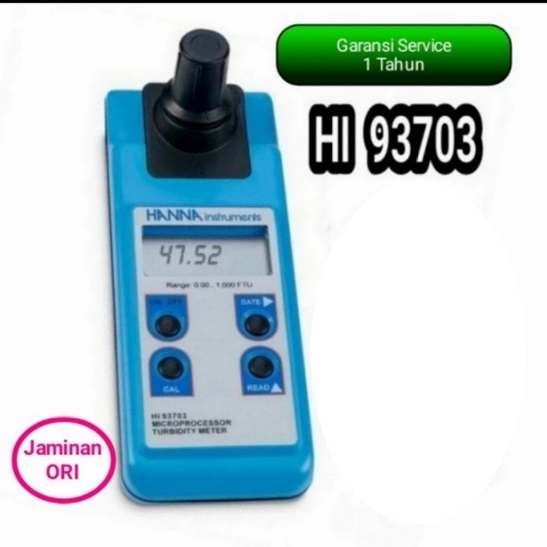 Jual Hanna instruments HI93703 Portable Turbidity Meter Shopee Indonesia