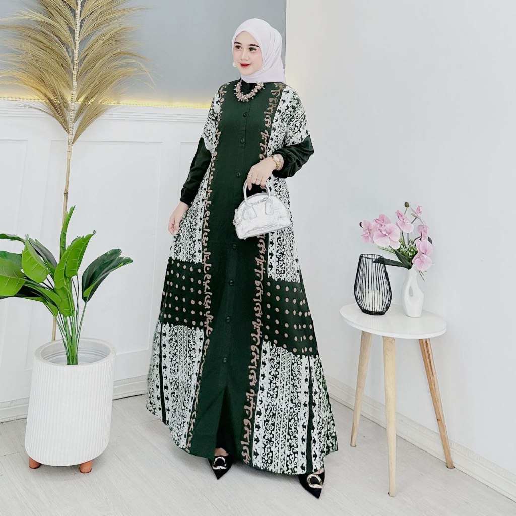 Jual S M L Xl Xxl Gamis Twill Rayon Premium Gamis Twill Ori