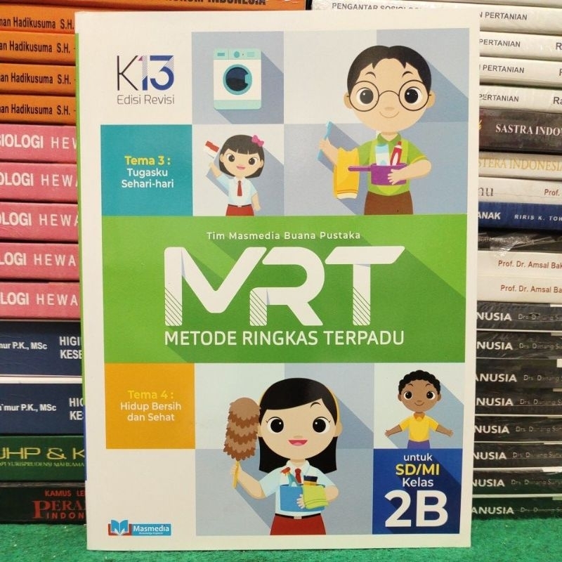 Jual MRT Metode Ringkas Terpadu Kelas 2B SD Tema 3 Dan Tema 4 Edisi ...