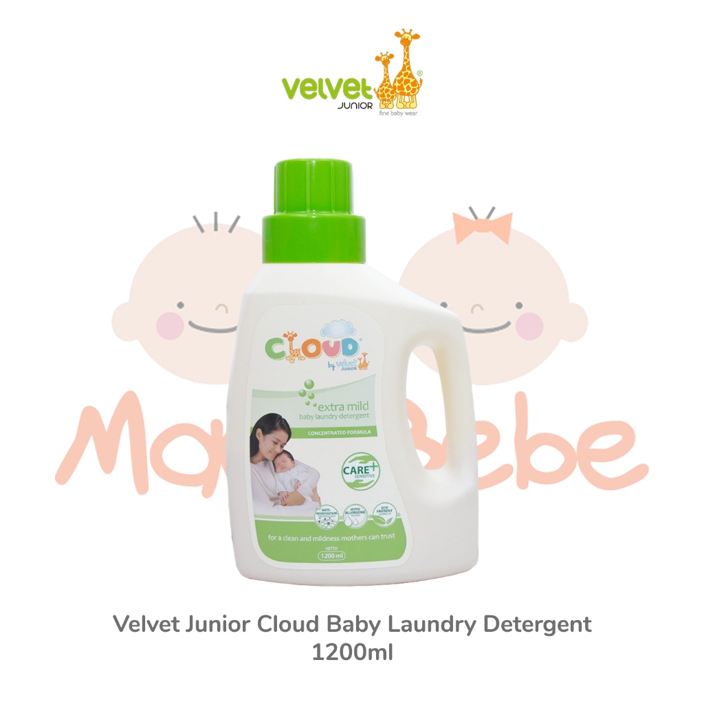 Jual Velvet Junior Cloud Extra Mild Baby Laundry Detergent Deterjen ...