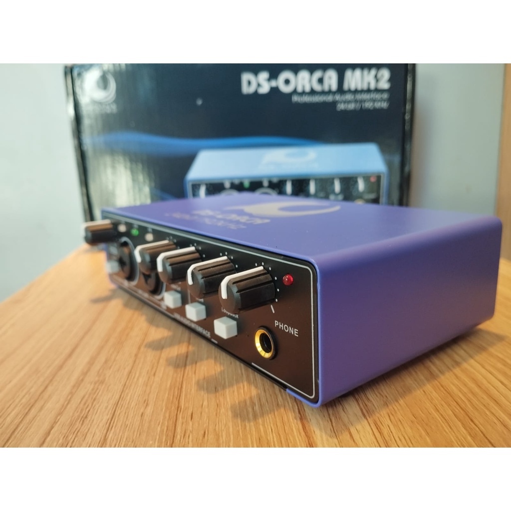 Jual DOLPHIN Sound Card DS-ORCA MK2 audio interface recording viral ...