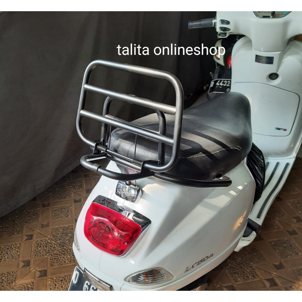 Jual Backrack vespa lx dan S Shopee Indonesia