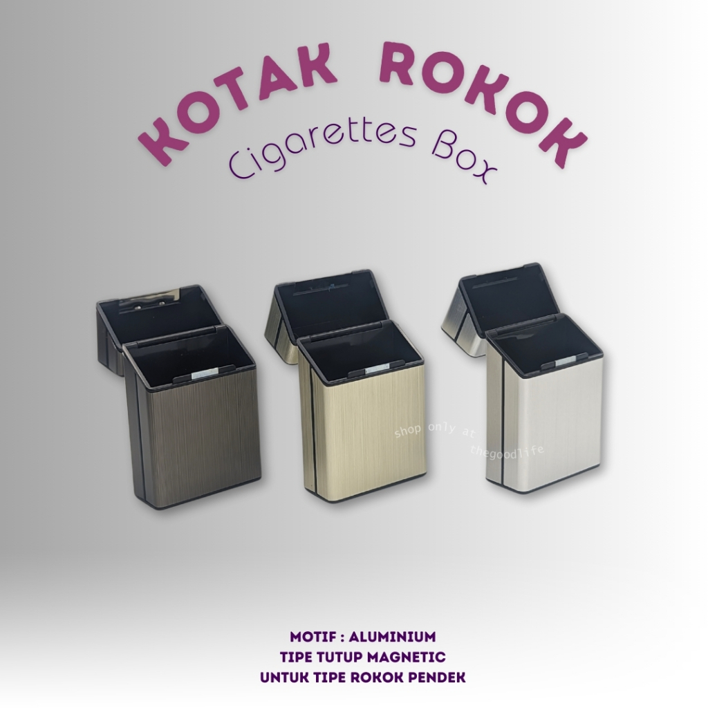 Jual Kotak Rokok / Kotak Rokoko / Tempat Rokok Cigarettes Case Kotak ...