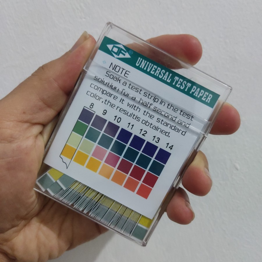 Jual Kertas pH / Kertas Lakmus / Universal Test Paper / pH Indikator 0 ...