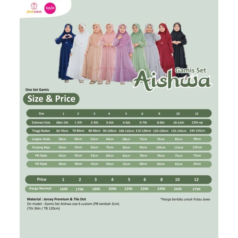 Jual gamis set aishwa | Shopee Indonesia