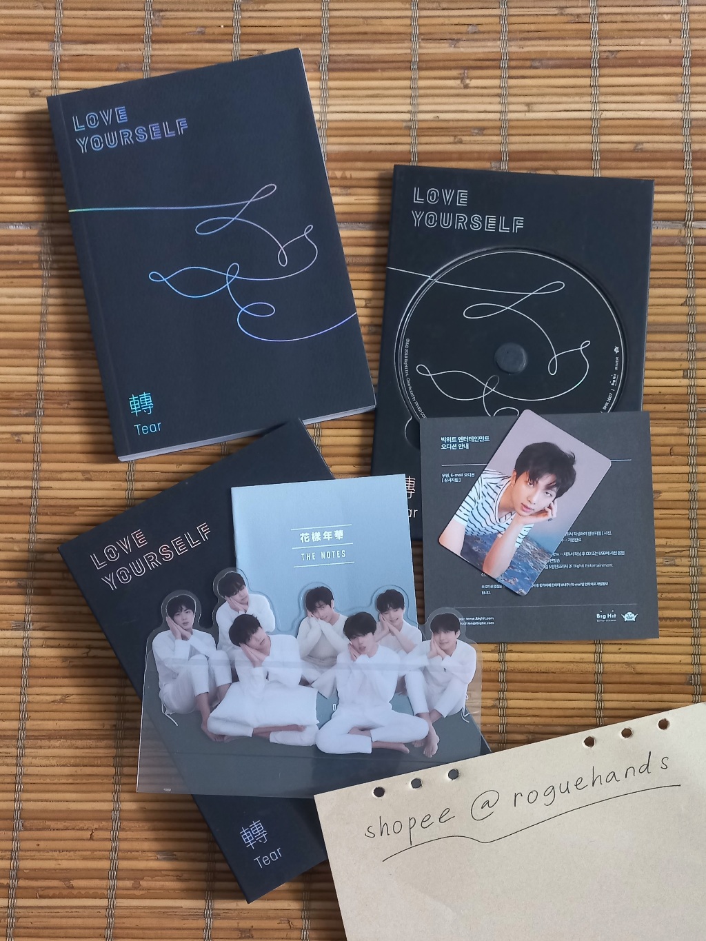 Jual [ALBUM + PHOTOCARD] BTS (LY TEAR/LY ANSWER/MOTS PERSONA) | Shopee ...