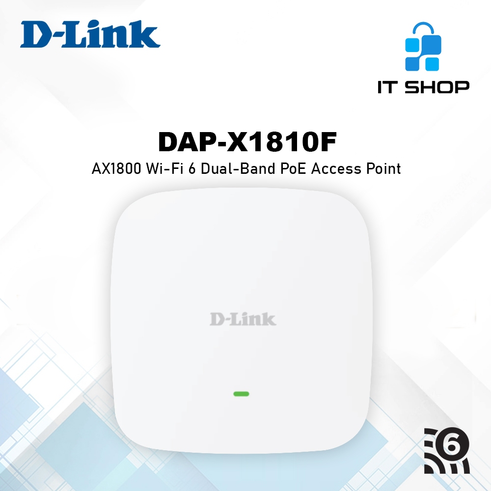 Jual D-Link DAP-X1810F AX1800 Wi-Fi 6 Dual-Band PoE Access Point ...