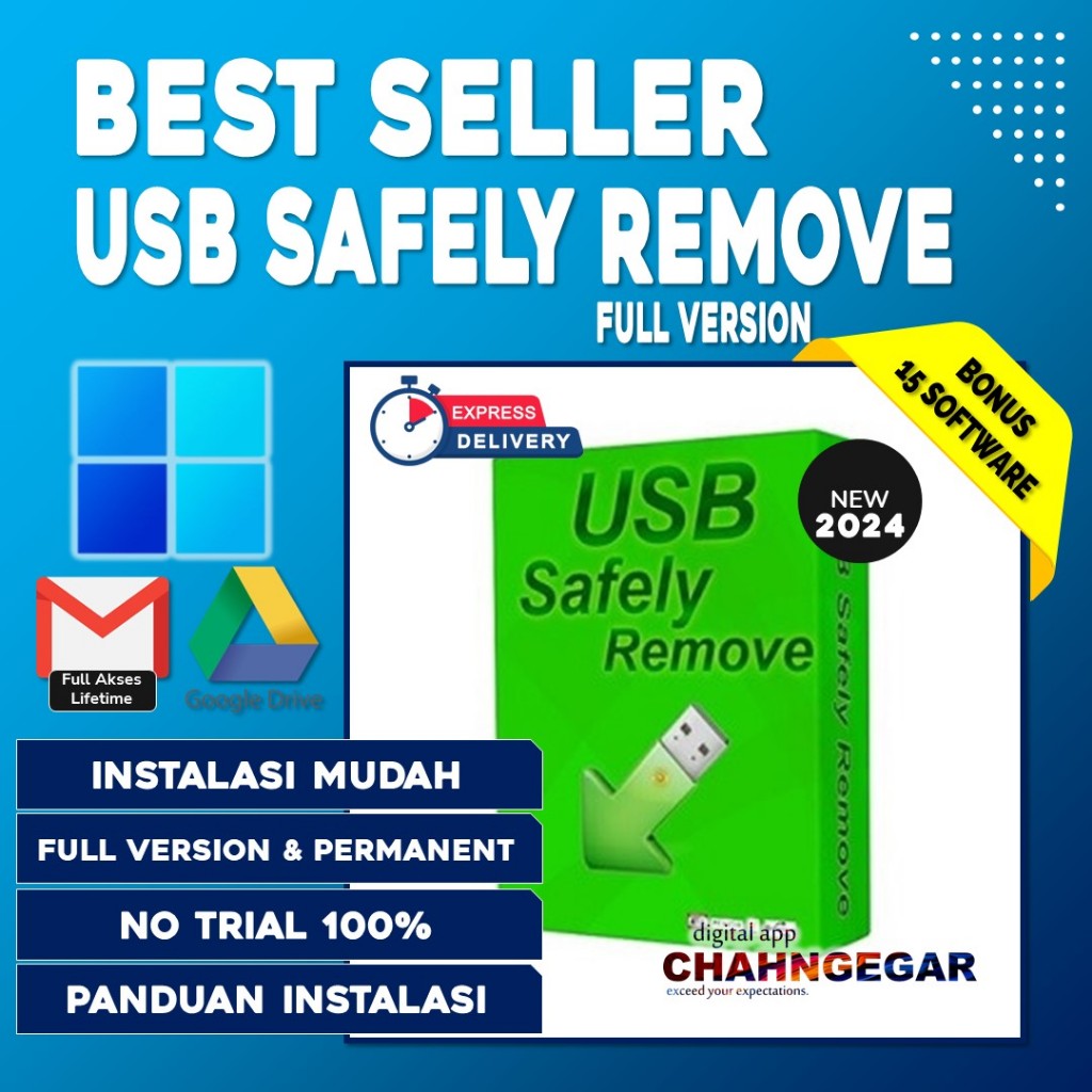 Jual Software USB Safely Remove 2024 Full Lifetime | Shopee Indonesia